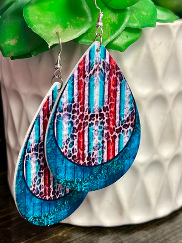 SERAPE TURQUOISE EARRING